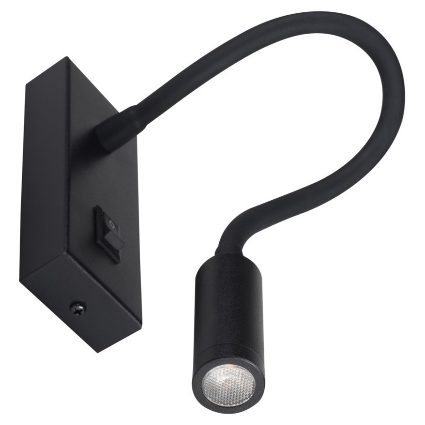 Fleksibel LED lampe TONIL LED/2,7W/230V sort