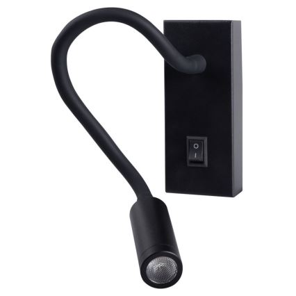 Fleksibel LED lampe TONIL LED/2,7W/230V sort