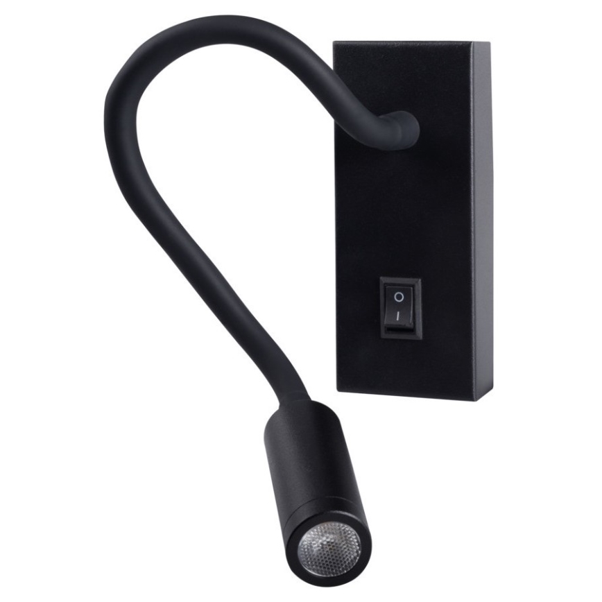 Fleksibel LED lampe TONIL LED/2,7W/230V sort