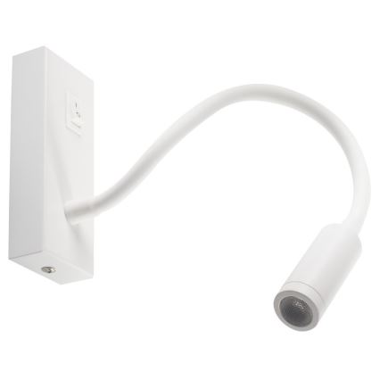 Fleksibel LED væglampe TONIL LED/2,7W/230V hvid