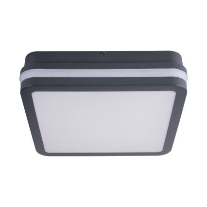 LED udendørslampe med sensor BENO LED/18W/230V 4000K IP54 antracit