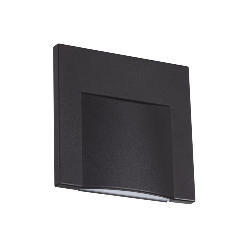 LED trappelampe ERINUS LED/0,8W/12V 3000K sort