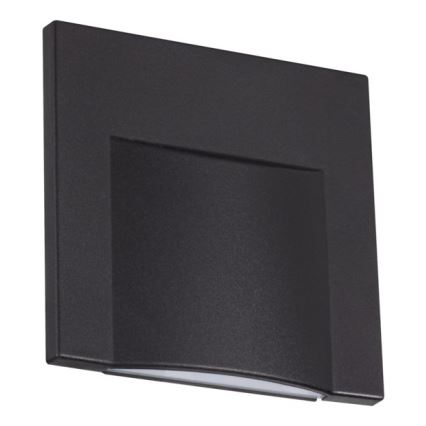 LED trappearmatur ERINUS LED/0,8W/12V 4000K sort