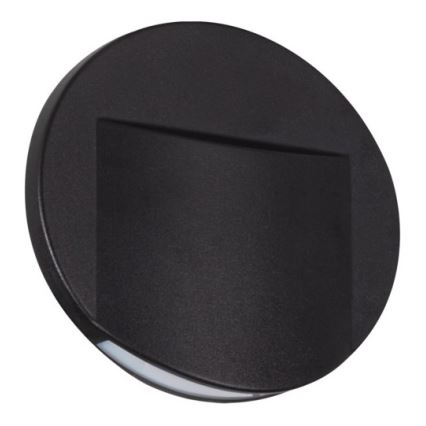 LED trappearmatur ERINUS LED/0,8W/12V 3000K sort