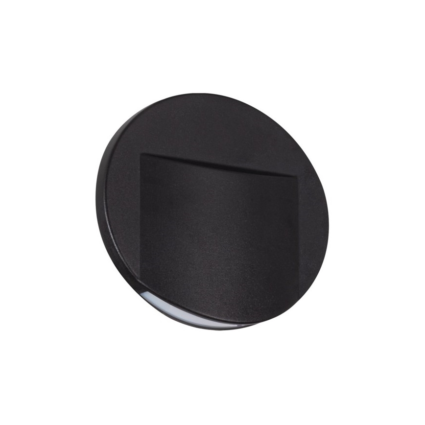 LED trappelampe ERINUS LED/0,8W/12V 3000K sort
