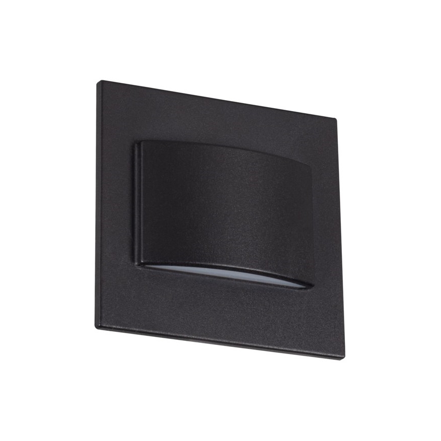 LED trappelys ERINUS LED/1,5W/12V 3000K sort