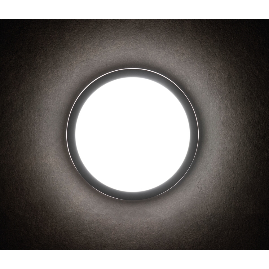 LED sensorlampe med sensor BENO LED/24W/230V 4000K IP54 antracit