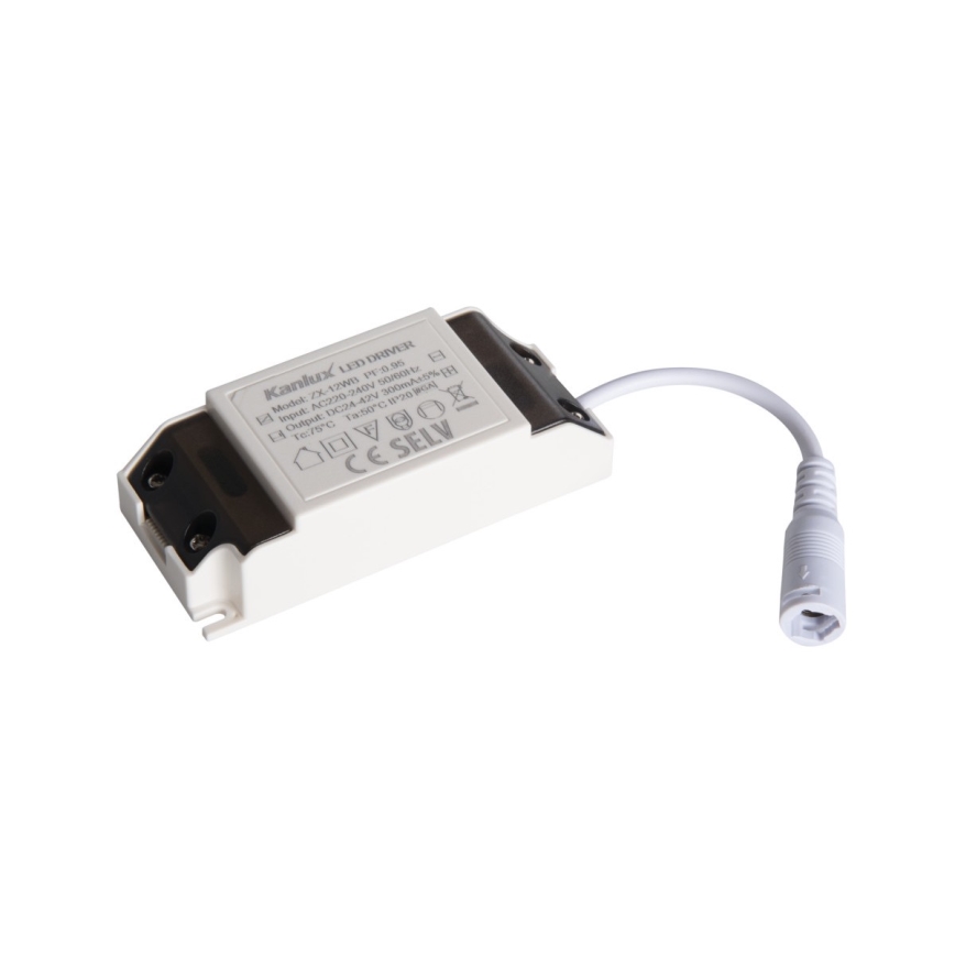 LED indbygningslampe til badeværelse ROUNDA LED/24W/230V IP44 diam. 29,6 cm hvid