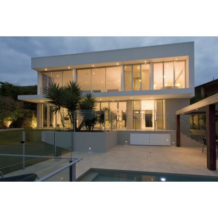 LED indbygningslampe GLASI LED/3W/230V 4000K IP44 hvid