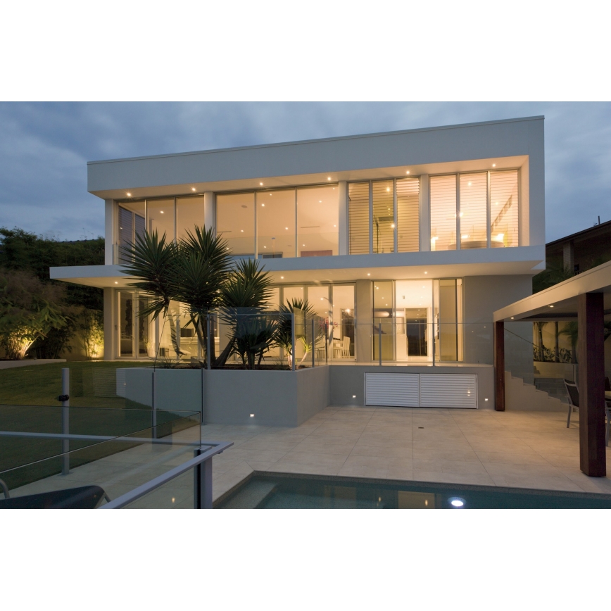LED indbygningslampe GLASI LED/3W/230V 4000K IP44 hvid