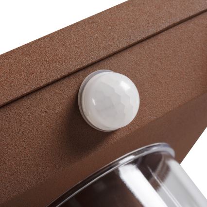 Udendørs væglampe med sensor VIMO 1xE27/15W/230V IP44