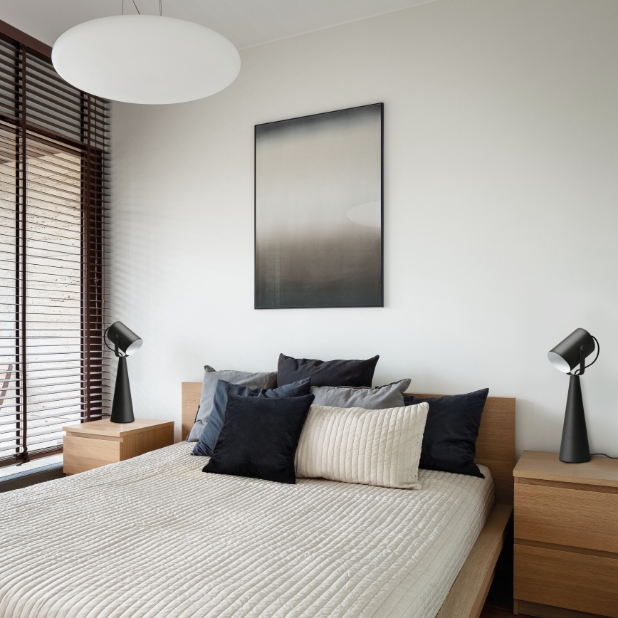 Bordlampe LARATA 1xE27/5W/230V, sort