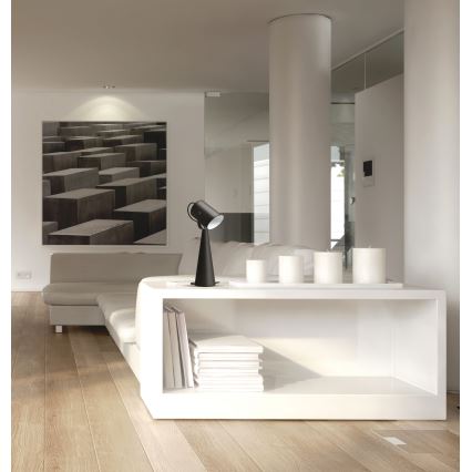 Bordlampe LARATA 1xE27/5W/230V, sort