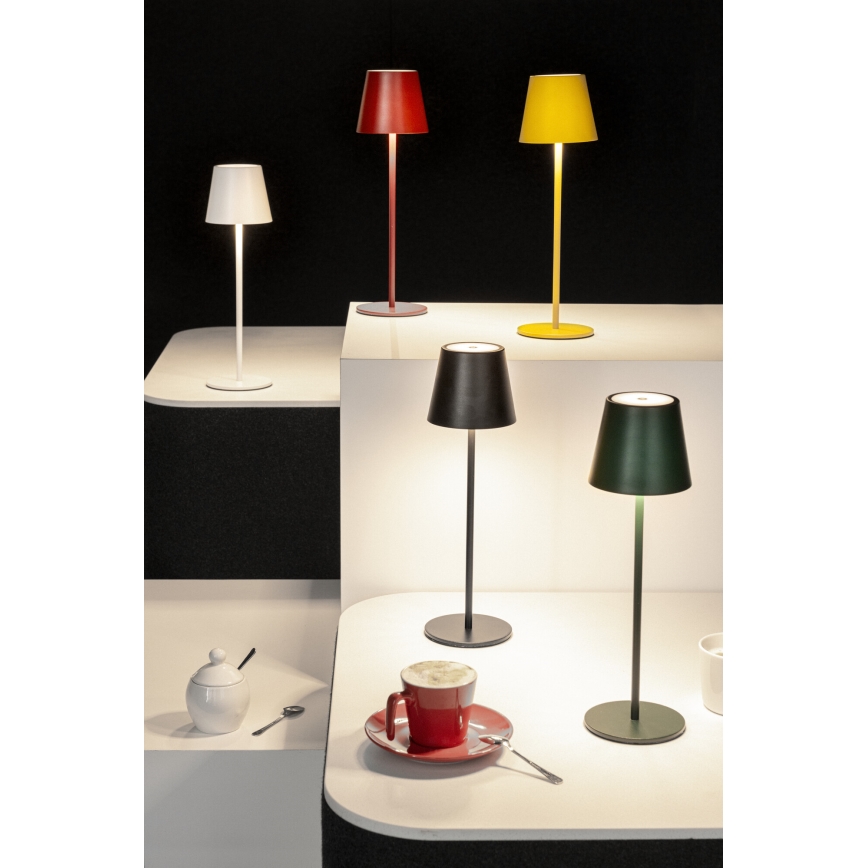 LED Bordlampe dæmpbar og genopladelig INITA LED/1,2W/1800 mAh IP54 gul
