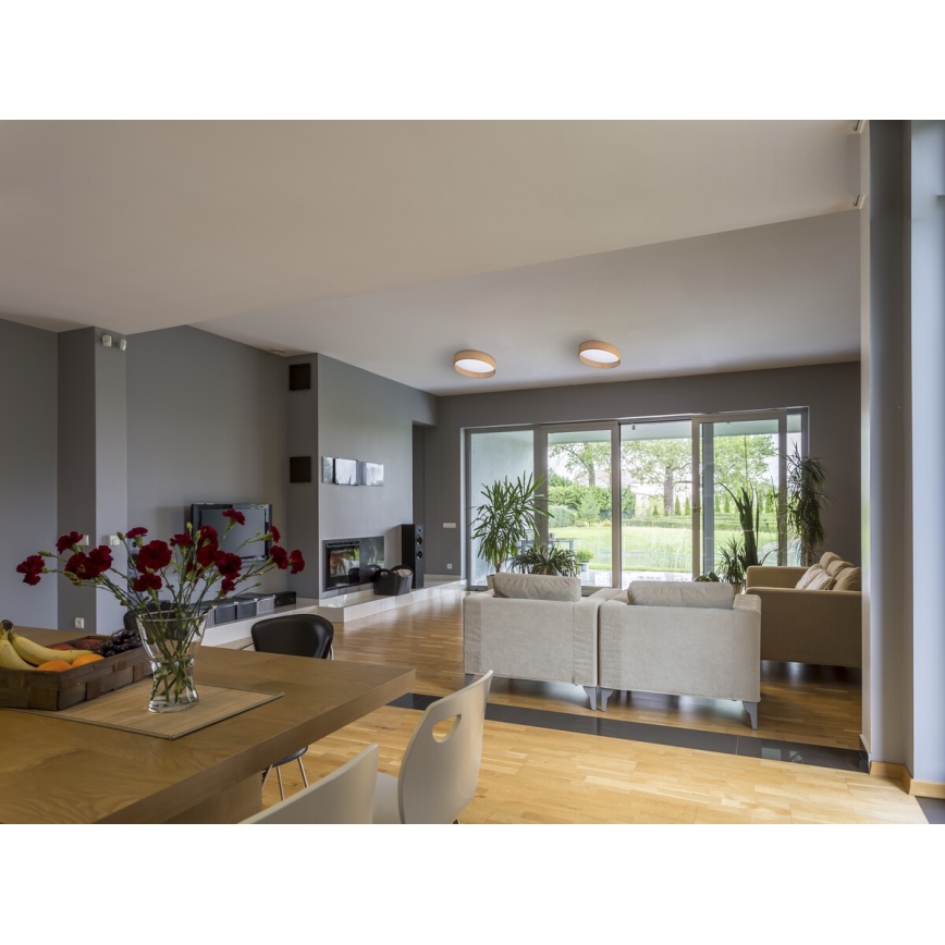LED loftlampe RIFA LED/17,5W/230V 4000K brun