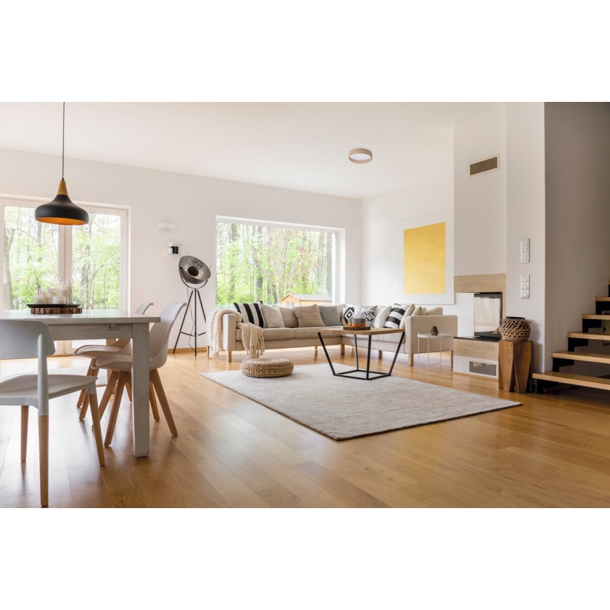 LED loftlampe RIFA LED/17,5W/230V 3000K brun