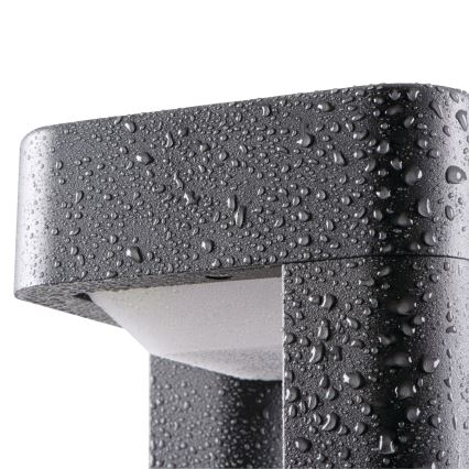 Udendørs væglampe PEVO 1xGX53/11W/230V IP44 antracit