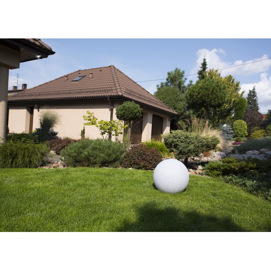 Udendørslampe STONO 1xE27/25W/230V diameter 39 cm IP65