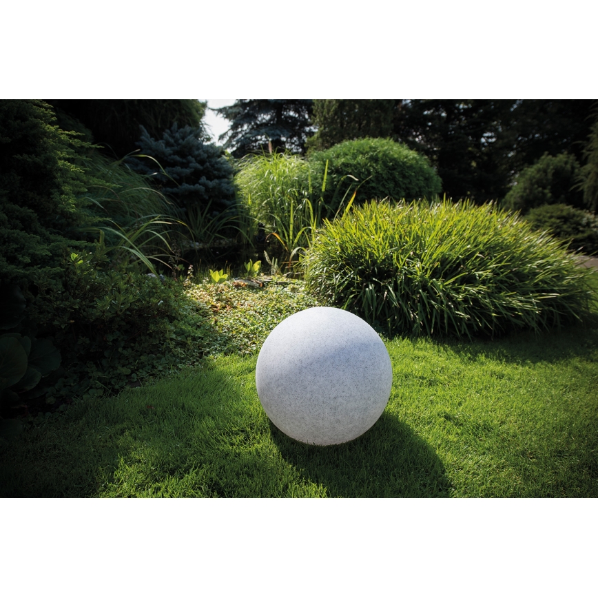 Udendørslampe STONO 1xE27/25W/230V diameter 39 cm IP65