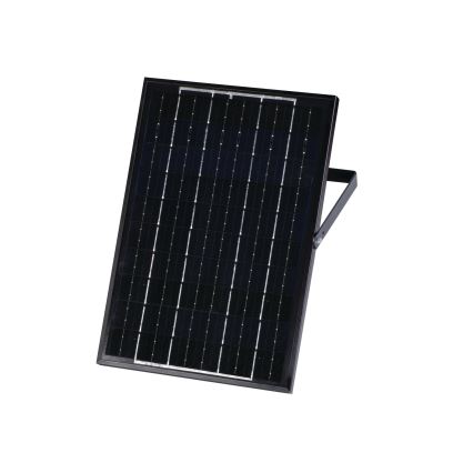 LED projektør dæmpbar med solpanel og dusk sensor LED/10W/10000 mAh 3,2V IP65 + fjernbetjening