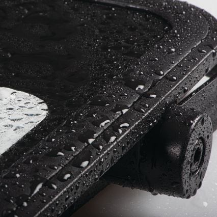 LED dæmpbar projektør med solpanel og skumringssensor LED/10W/10000 mAh 3,2V IP65 + fjernbetjening