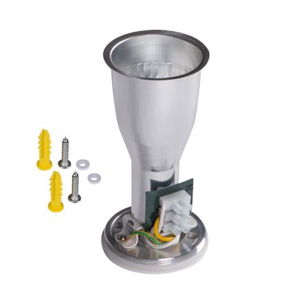 Spotlampe til badeværelse AQILO 1xE14/10W/230V IP65 sort