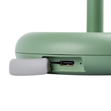 Dæmpbar genopladelig LED-lampe FLUXY LED/1,7W/1800 mAh IP44 grøn