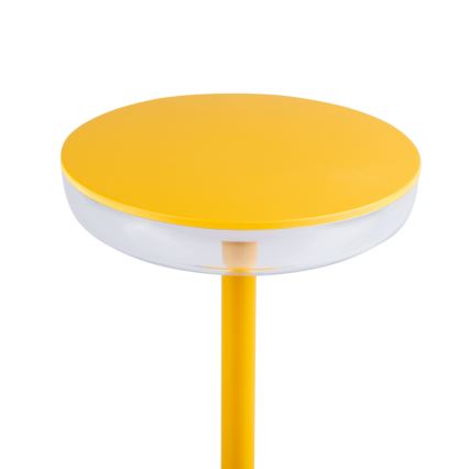 LED dæmpbar genopladelig lampe FLUXY LED/1,7W/1800 mAh IP44 gul