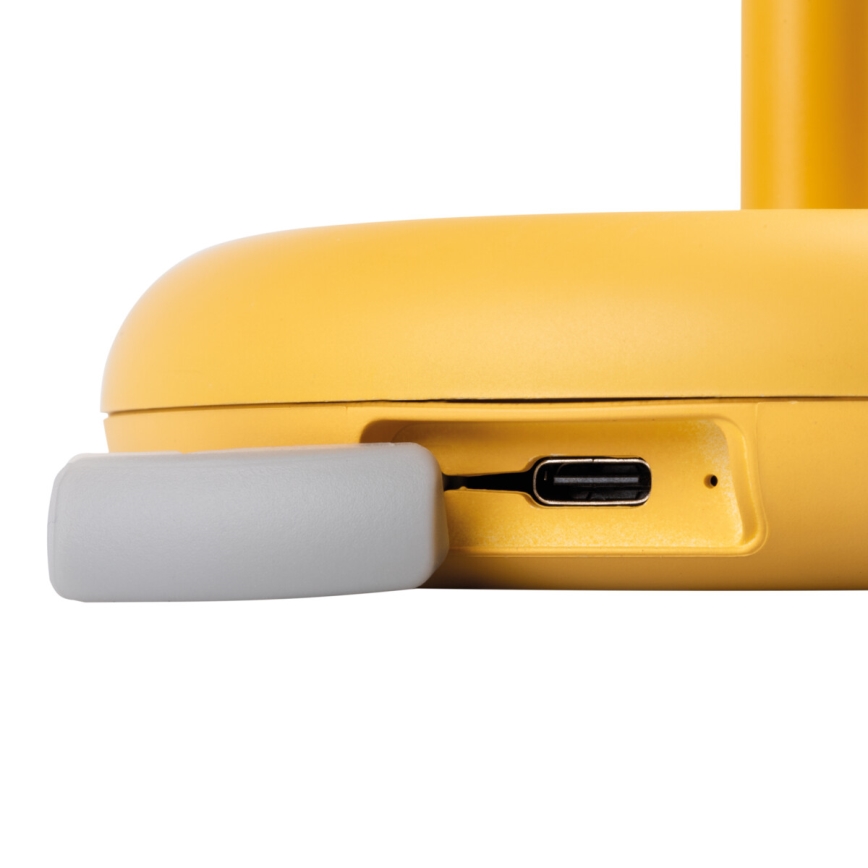 LED dæmpbar genopladelig lampe FLUXY LED/1,7W/1800 mAh IP44 gul