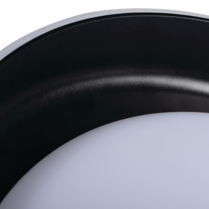 LED loftlampe NIFU LED/17,8W/230V diameter 43 cm hvid/sort