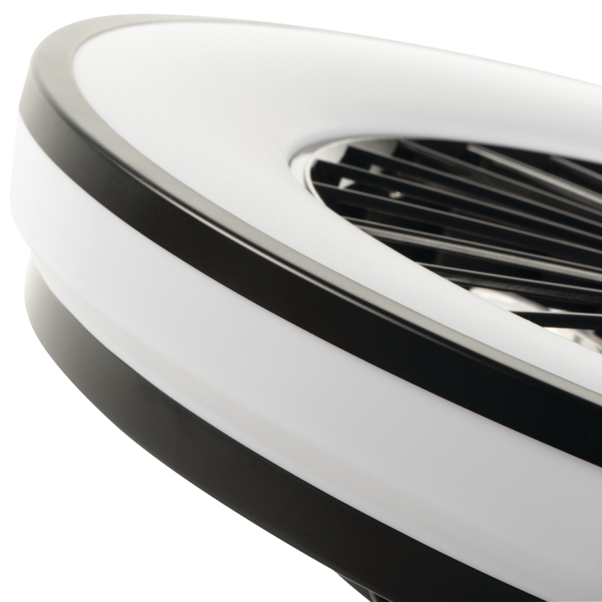 LED loftlampe med ventilator m. RGBW-farver dæmpbar PLAVE LED/48W/230V 3000/4000/6500K + fjernbetjening