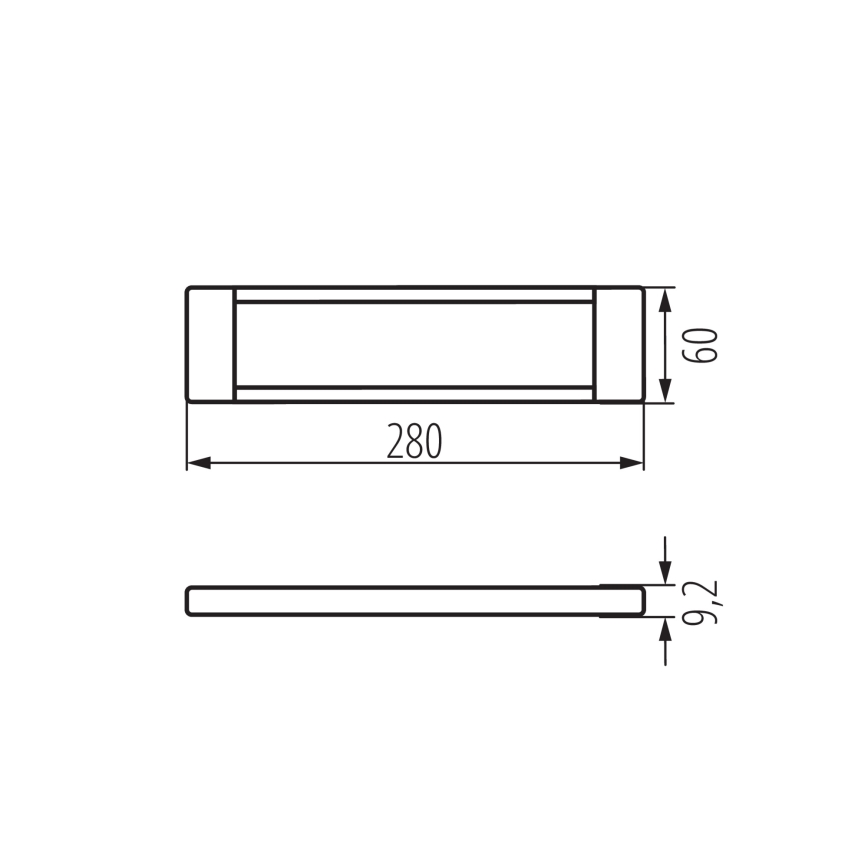 LED Møbelbelysning dæmpbar DAXA LED/5W/24V 3000/4000/5500K