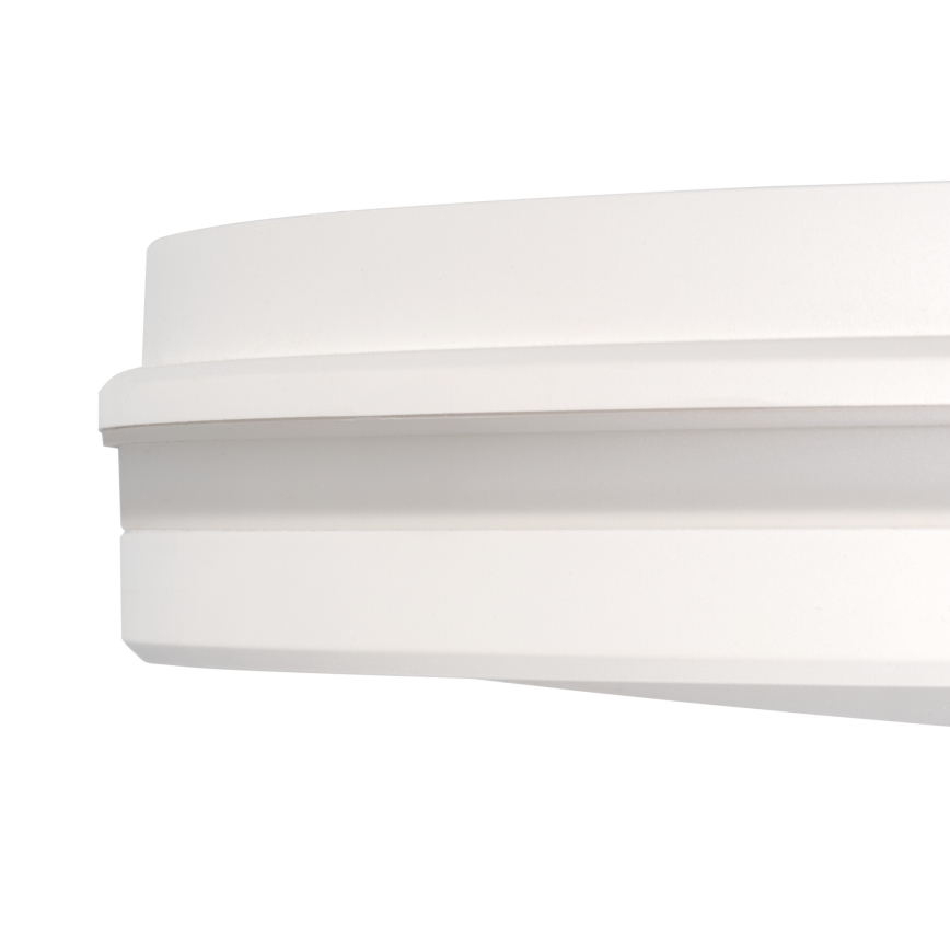 Udendørs LED loftlampe BENO ECO LED/12W/230V 3000/4000/6500K diameter 20 cm IP65 hvid