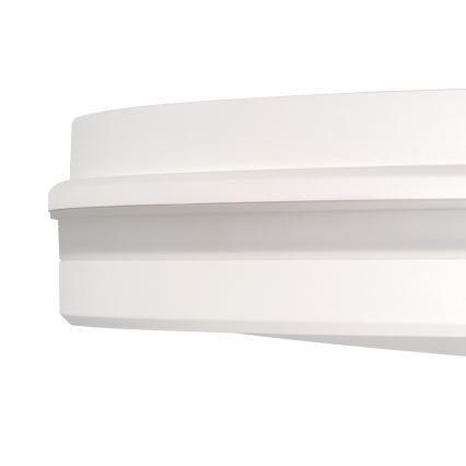Udendørs LED loftlampe BENO E LED/30W/230V 3000/4000/6500K diameter 30 cm IP65 hvid