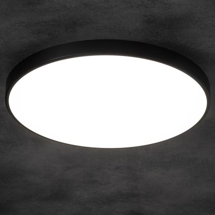 LED loftlampe dæmpbar PLAFON LED/20W/230V 3000-6500K Wi-Fi sort