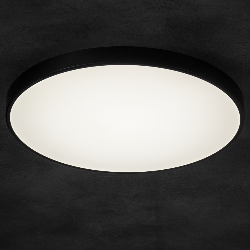 LED loftlampe dæmpbar PLAFON LED/20W/230V 3000-6500K Wi-Fi sort
