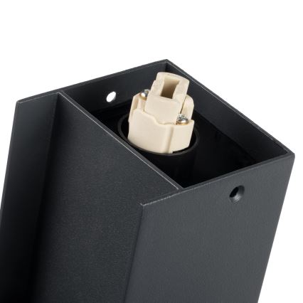 Udendørslampe DASTEN 1xG9/11W/230V 80 cm IP44 sort