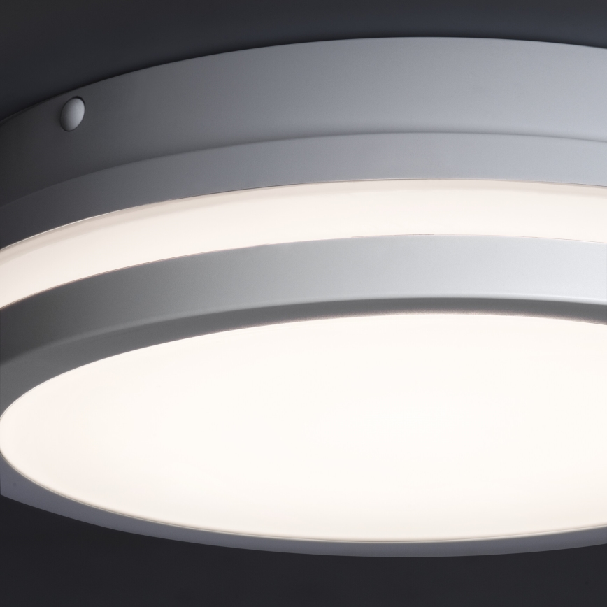 Udendørs LED loftlampe BENO LED/24/30W/230V 3000/3500/4000K IP65 hvid rund