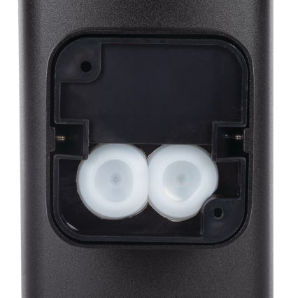 Udendørs væglampe ZEVI 2xGU10/10W/230V IP54 sort