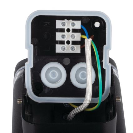 Udendørs væglampe ZEVI 2xGU10/10W/230V IP54 sort