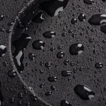 LED trappearmatur EXIN LED/2,5W/230V 3000K IP65 sort firkantet