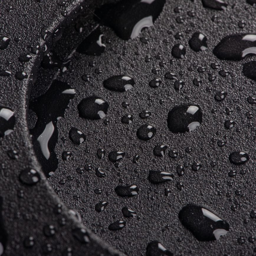 LED trappearmatur EXIN LED/2,5W/230V 3000K IP65 sort firkantet