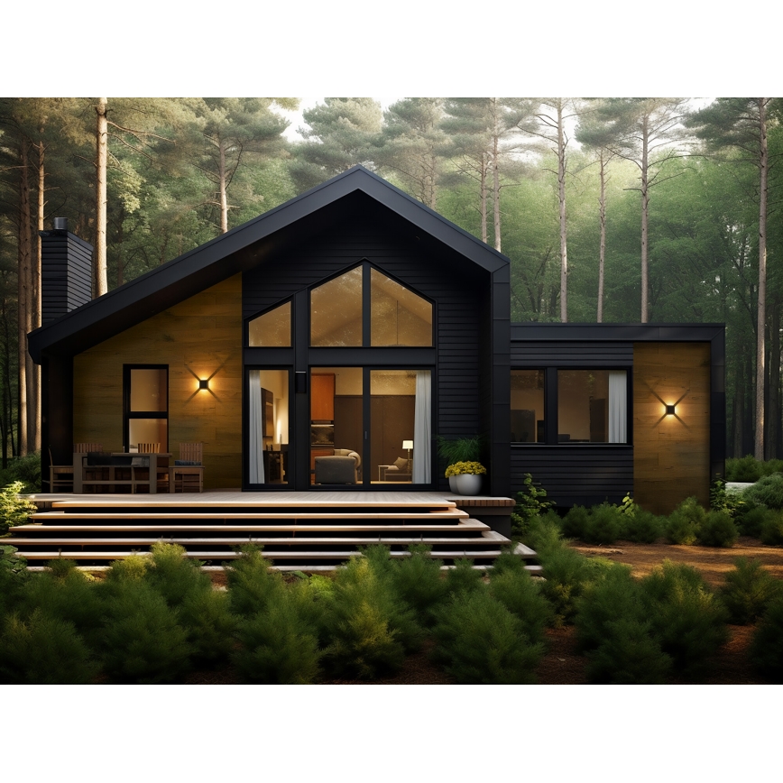 LED udendørs væglampe REFAZI LED/6W/230V IP54 antracit