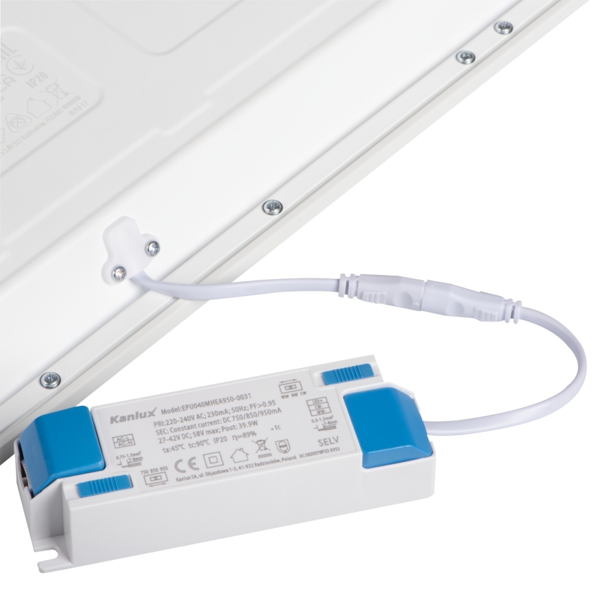 LED-panel til nedhængt loft BLINGO UAIO LED/38W/230V 3000/4000/6500K 120x30 cm CRI 90 UGR19