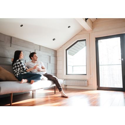 LED indbygningsarmatur FIZU LED/4W/230V 3000/4000/6500K sort