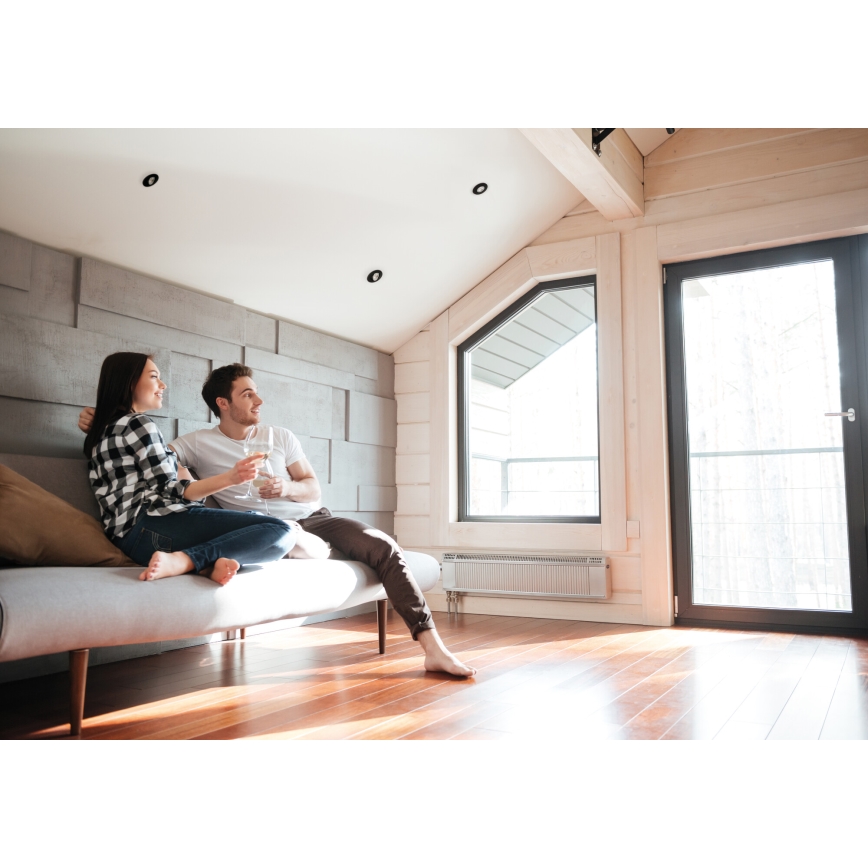 LED indbygningsarmatur FIZU LED/4W/230V 3000/4000/6500K sort