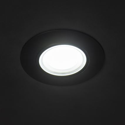 LED indbygningsarmatur FIZU LED/4W/230V 3000/4000/6500K sort
