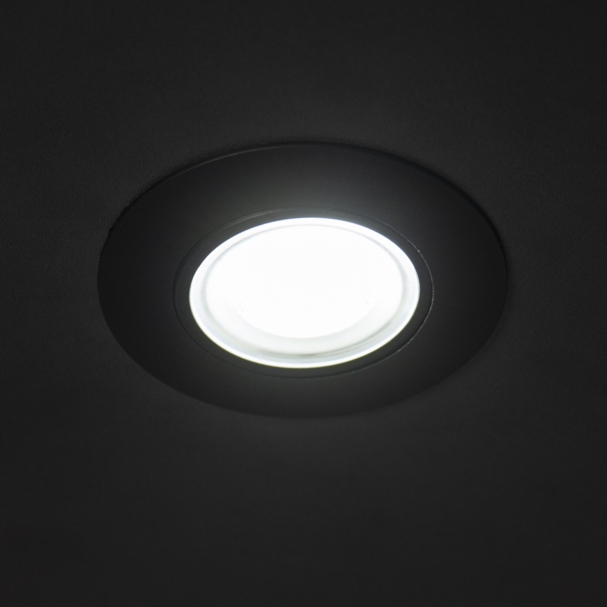 LED indbygningsarmatur FIZU LED/4W/230V 3000/4000/6500K sort