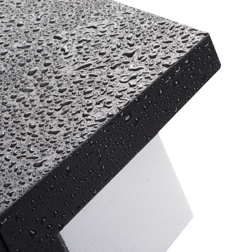 Udendørs væglampe LERTO 1xE27/15W/230V IP54 sort