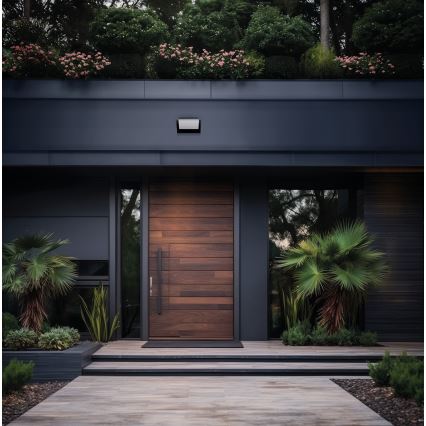 LED udendørs væglampe XERTO LED/20W/230V 3000/4000/6500K IP65 sort